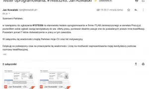 Co napisać wysyłając CV, aby wyróżnić się w rekrutacji?