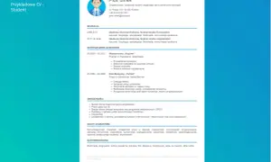 CV bez doświadczenia: student z pasją do dziennikarstwa i obsługi klienta. Umiejętności: angielski, prawo jazdy, grafika, copywriting.