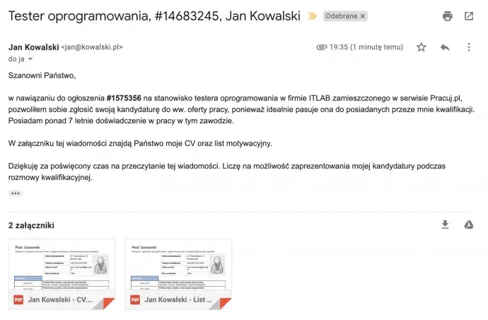 Co napisać wysyłając CV, aby wyróżnić się w rekrutacji?